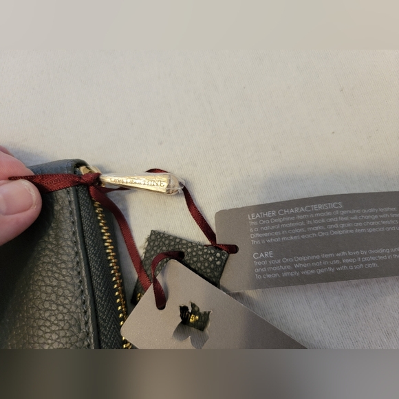 NWT Ora Delphine Multi Compartment Genuine Leather Wallet - Picture 4 of 5